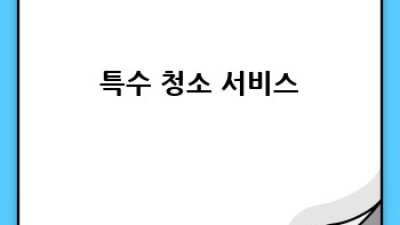 청소 서비스 추가 옵션: 나에게 딱 맞는 선택은?